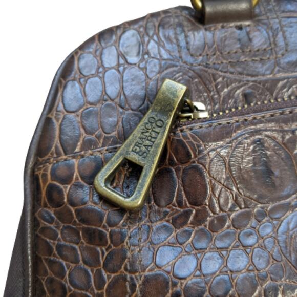 Franco Sarto Alligator Embossed Leather Purse - Picture 2 of 8